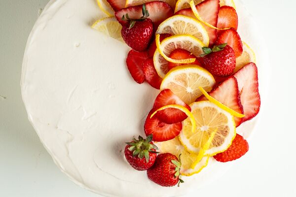Lemon Strawberry Icebox Cake | Florida Crystals